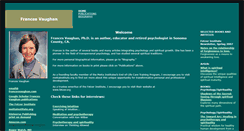 Desktop Screenshot of francesvaughan.com
